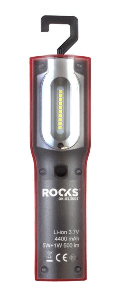 ROOKS dirbtuvių lempa 5+1 W, 500 lm