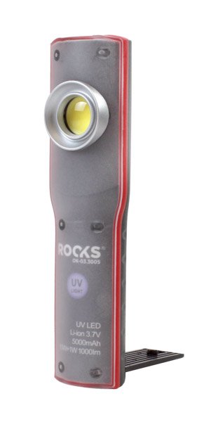 ROOKS apžiūros lempa UV COB LED, 10 W + UV, 1000 lm