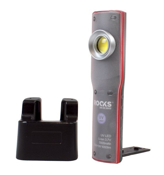 ROOKS apžiūros lempa UV COB LED, 10 W + UV, 1000 lm – nuotrauka 2