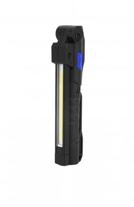 ROOKS sulankstomas COB SUPER SLIM 3in1 tušinuko formos žibintuvėlis, 100 lm – nuotrauka 2