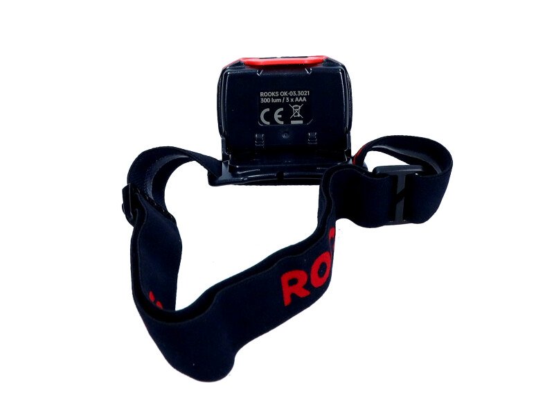 ROOKS ECO priekinis žibintuvėlis, 300 lm, 3xAAA – nuotrauka 2