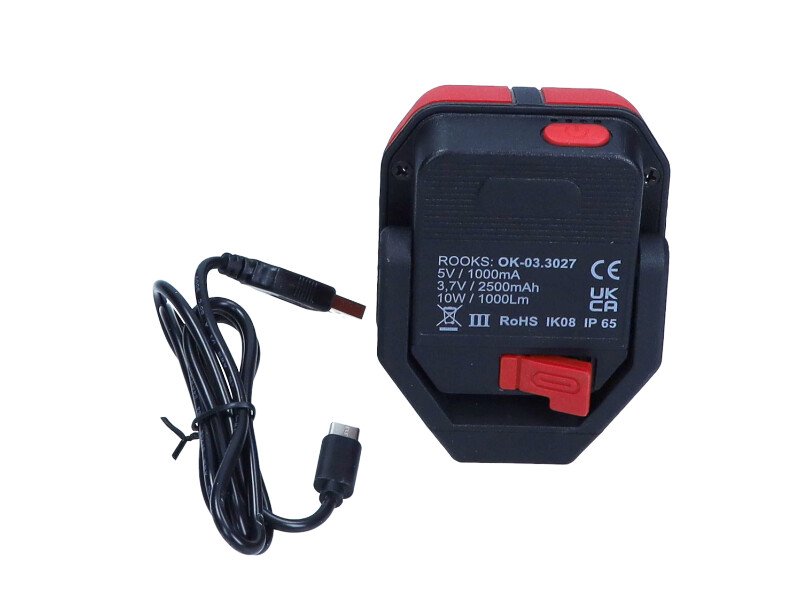 ROOKS RING 2 darbo lempa, 1000/350 lm, FLEX – nuotrauka 3