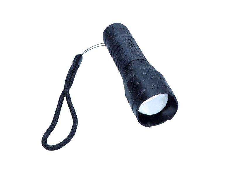 ROOKS ALU-POWER-GRIP žibintuvėlis, 700 lm, ZOOM, 4xAAA – nuotrauka 3