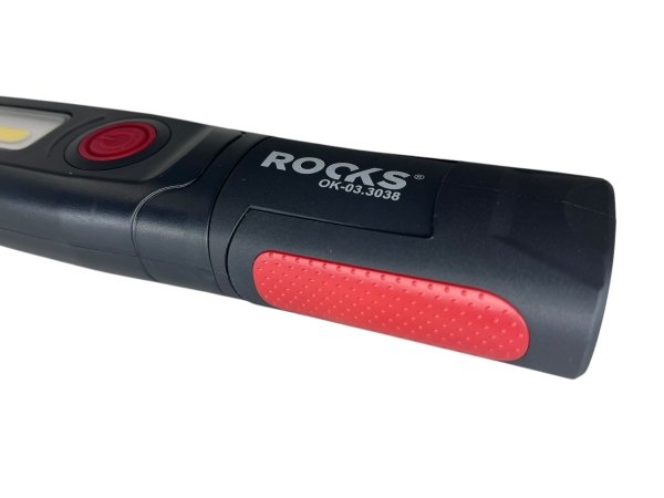 ROOKS dirbtuvių lempa su magnetu iš dviejų pusių, 1200 lm, Li-ion 3,7V, 4000 mAh – nuotrauka 3