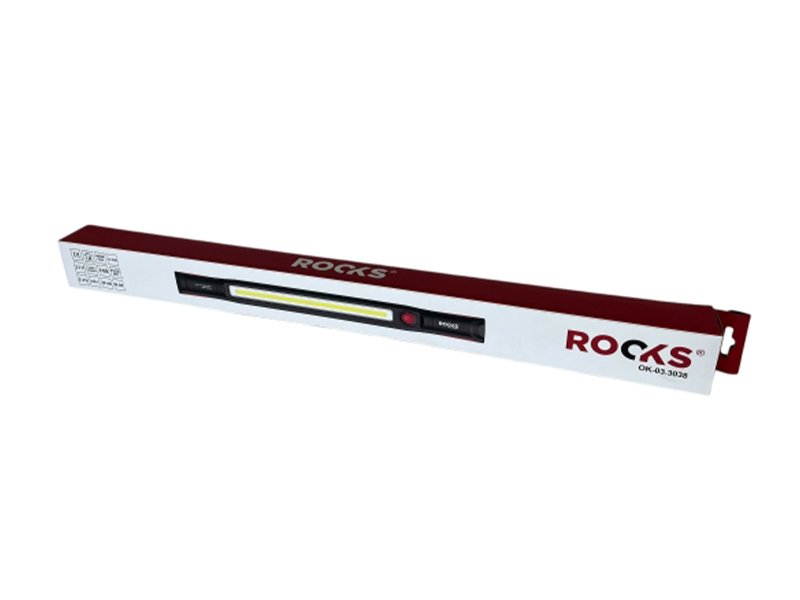ROOKS dirbtuvių lempa su magnetu iš dviejų pusių, 1200 lm, Li-ion 3,7V, 4000 mAh – nuotrauka 9