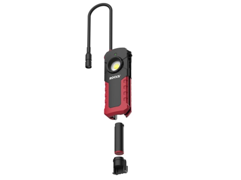 ROOKS darbinis žibintuvėlis B1 FLEX BEAM 1300/300 lm, 2600 mAh – nuotrauka 8
