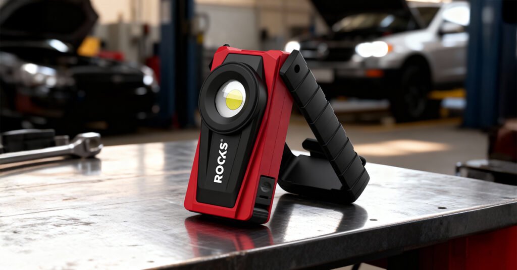 ROOKS darbinis žibintuvėlis B1 FRAME 1200/200 lm, 2600 mAh – nuotrauka 7