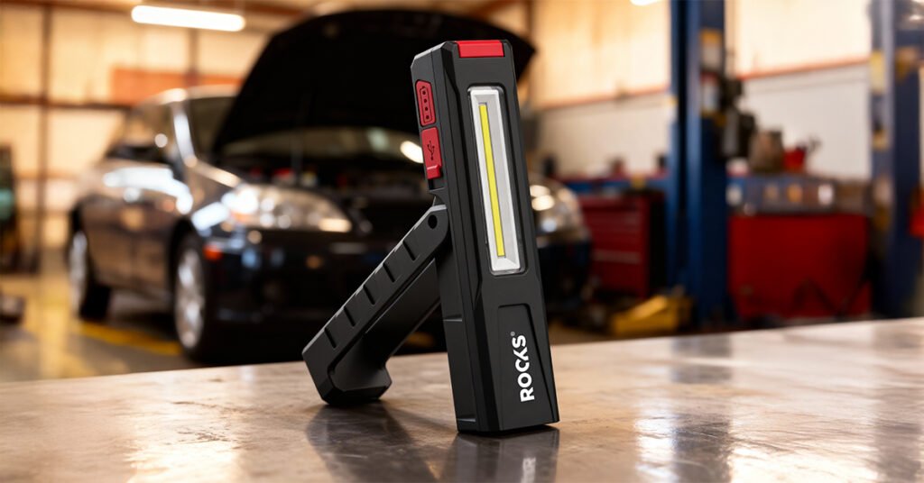 ROOKS darbinis žibintuvėlis B1 POCKET 800/200 lm, 2600 mAh – nuotrauka 7