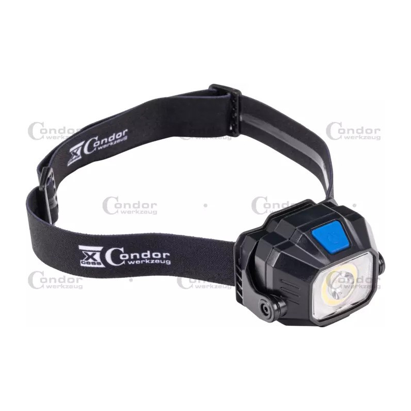 Condor įkraunamas galvos prožektorius COB LED 400 lm – nuotrauka 3
